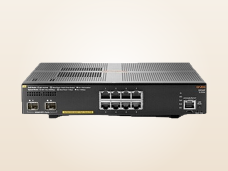 ARUBA 2930F 8G POE+ 2SFP+ 交换机 (JL258A)